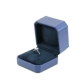Кольцо, синяя полиуретановая коробка