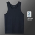 Đức Shuya SCHIESSER Đồ lót nam Shumei Cotton Vest Áo thể thao đáy 35-5565V 2 cái ao lot Áo vest