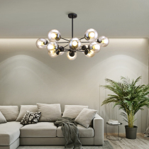 Nordic Magic Bean chandelier Living room lamps Molecular lights Modern simple dining room postmodern personality Bedroom light luxury lighting
