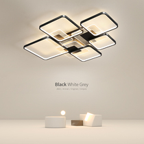 Rectangular Living Room Lamp Nordic Modern Light Lavish Simplicity 2022 New Bedroom Luminaire Suction light headlights Atmosphere