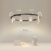 Nordic Lamps Atmosphere Home Living Room Lamp Creative Book Room Bedroom Light Personality Light Luxury Modern Minima Living Room Chandelia