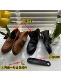 Чендан ручной обувь Chen Dan Women's Shoes 2023 Новые работники обуви Gemini Lefu выпрямили одиночные туфли