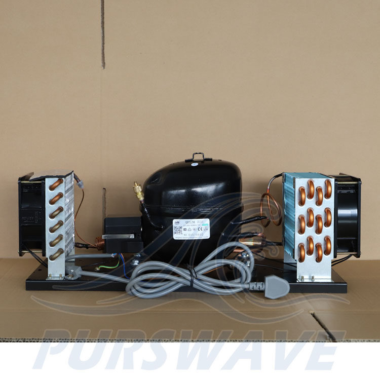 Wave QD52A small air-cooled unit 220VR134a refrigeration integrated unit start-up refrigeration can increase temperature control