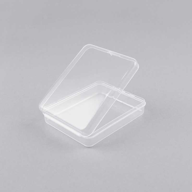 Mask storage box children's school opening artifact white snap-on portable packaging disposable mask storage box