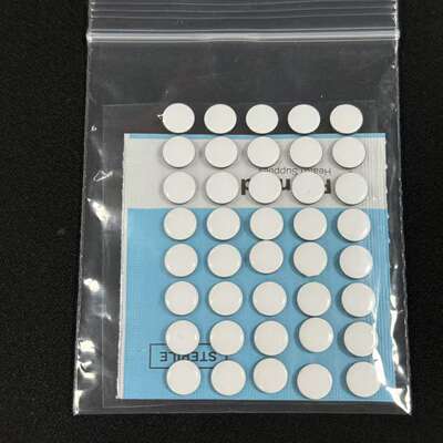 Fengshun Teflon Poron pad layer small dot universal mouse foot pad, specially designed for glass pad cloth pad