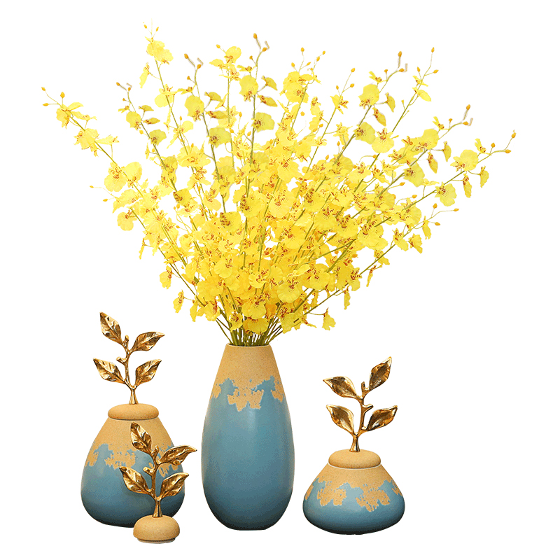 The New Chinese vase furnishing articles example room living room flower arranging ceramic Europe type TV ark, porch home decoration