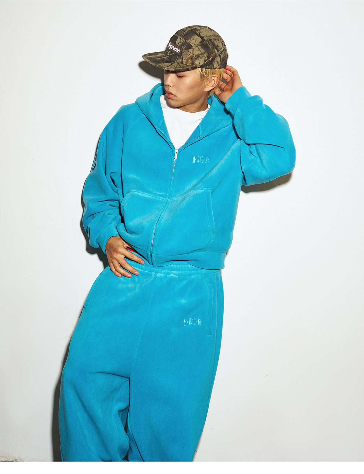 MEDM Fleece Zip-Up Hoodie and Drawstring Pants