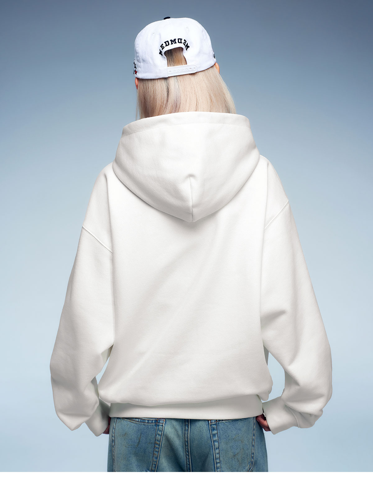 MEDM Leopard Print Fleece-Lined Hoodie