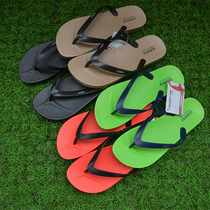 2021 new Luofu mens summer comfortable and lightweight soft rubber non-slip flip-flops sandals and slippers Thailand Korean version