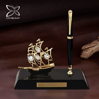 Парус Crystal Wooden Penza Penjo Persjo Home Home Desktop High -End Crafts Business Kide