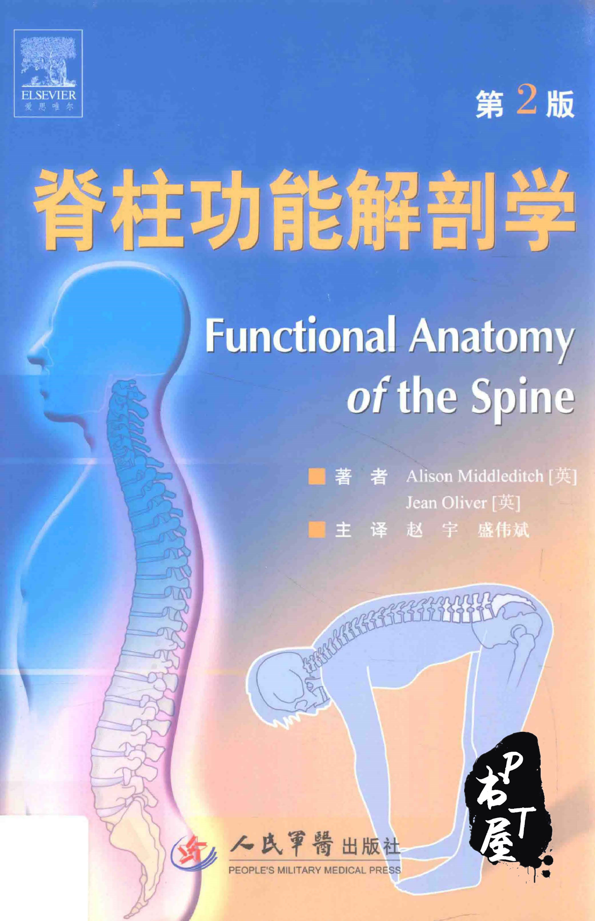脊柱功能解剖学（第2版） Book Cover