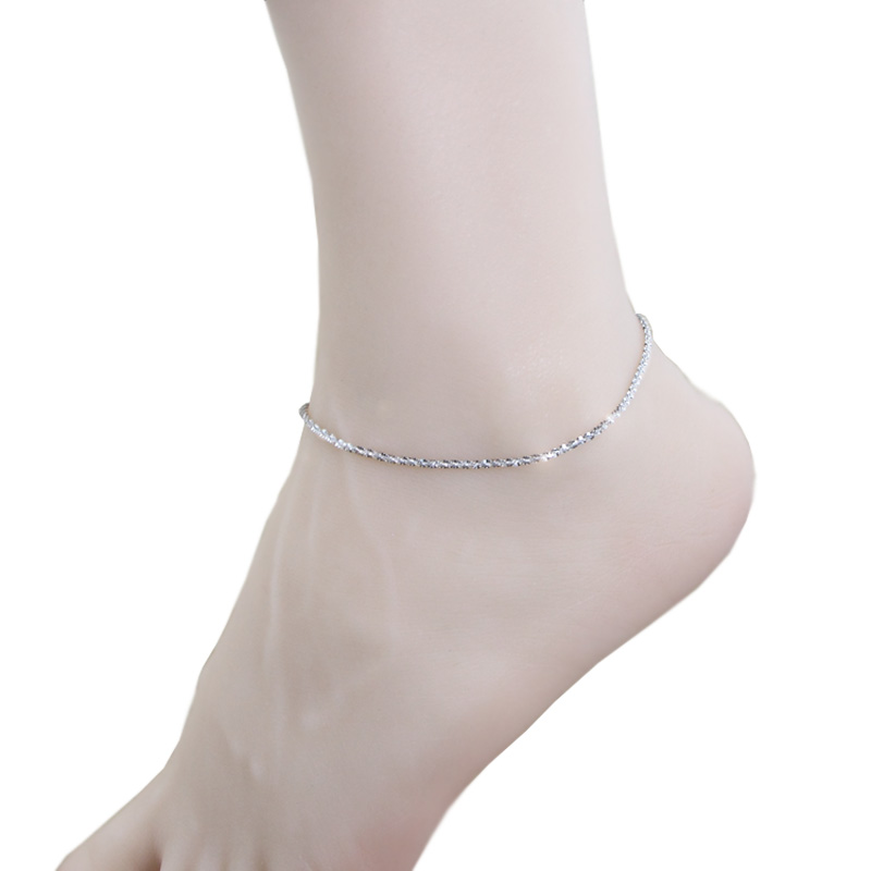 Chaine de cheville Femme       en Argenterie - Ref 3103603 Image 5