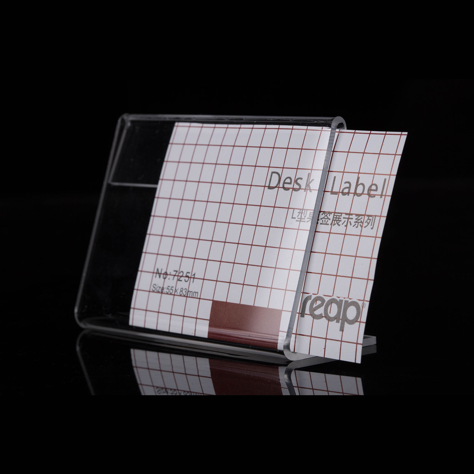 Ripuaike Transparent Table Cards Acrylic Hotel Table Card Customized Alipay Two-dimensional Code Payment Table menu Milk Tea Shop Price List Products Introduction Show Card Beauty Standout Wedding Table Card