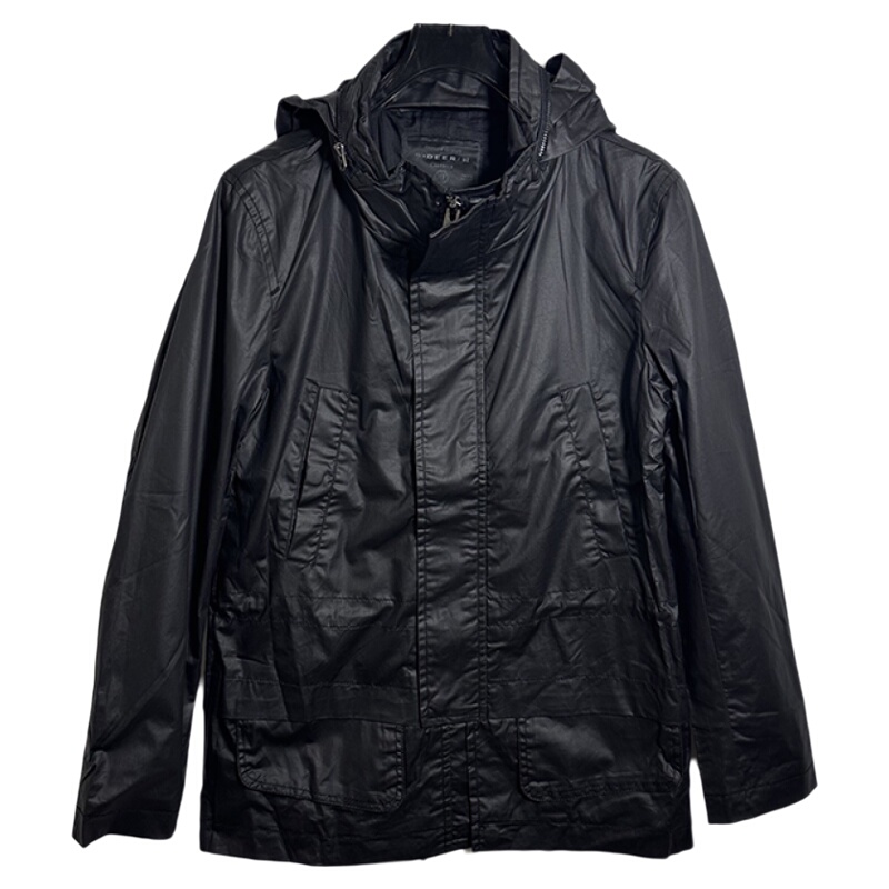 Sundi Men's All-Cotton Hidden Zipper Hooded Deep Pocket Versatile Stylish Jacket Casual Top 1780