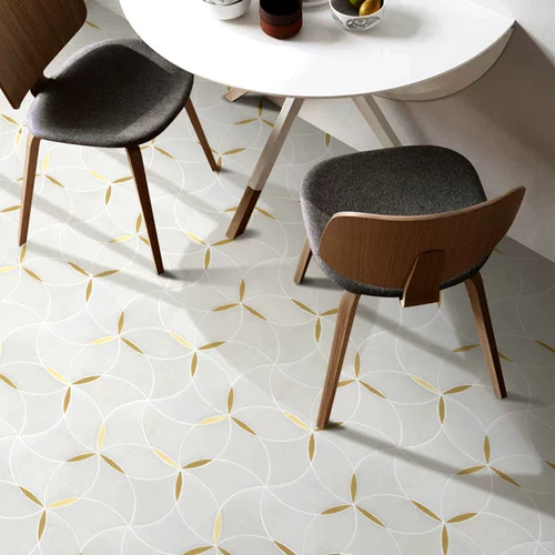 Натуральный белый нефрит -мраморная борьба с металлической ванной плит