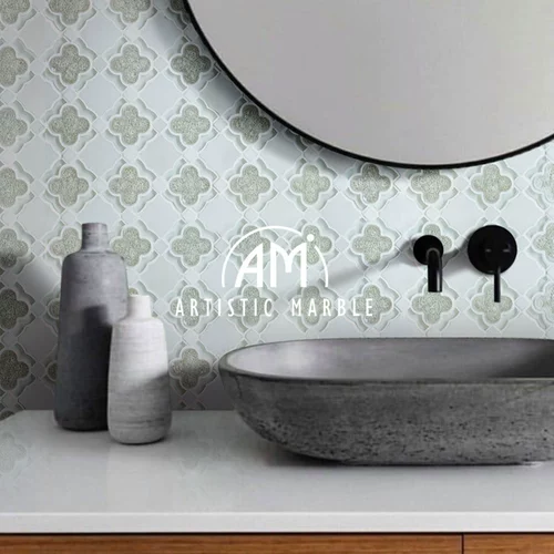 Простая северная стеклянная орфографическая мозаичная мозаичная плитка кухня ванная комната туалет мраморная балкона балконы настенные плитки