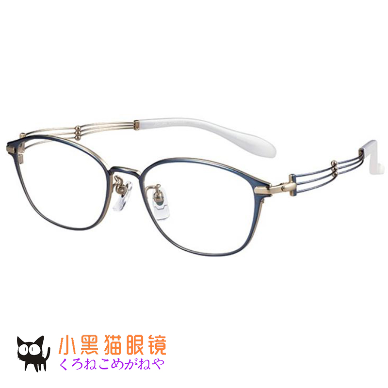 Japan Direct Mail Charmant Summer Mont Lineaart Wire Titanium Ultra Light Myopia Glasses Frame XL1665 Female