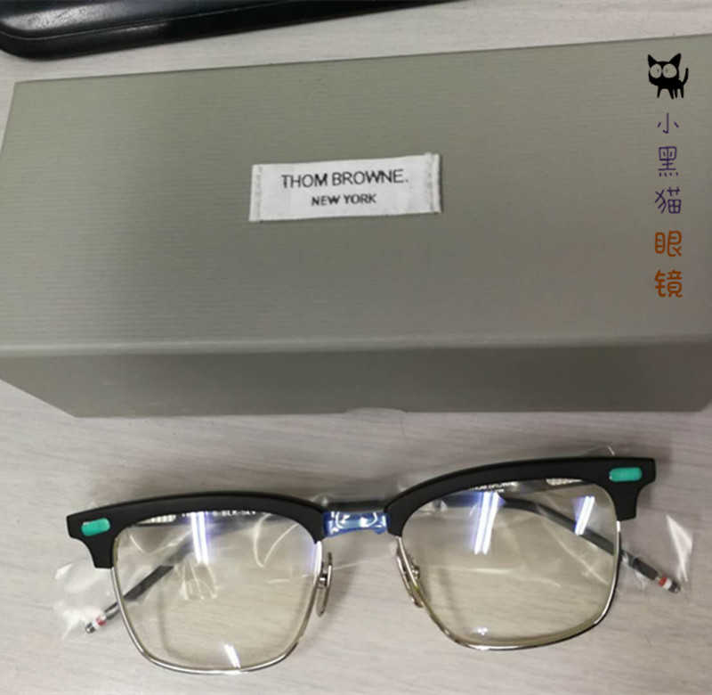 Japan Direct Mail Thom Browne Sum Browne TB-711 Sheet Titanium Handmade Glasses Frame