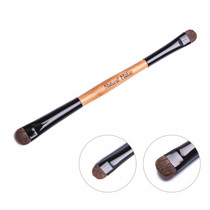 Natural Maker double head mammow press eye line brush with small number of eye shadow makeup brush animal hair makeup brush