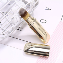 Natural Maker telescopic portable soft powder bottom brushed insulation cream brushed flawless brush with lid
