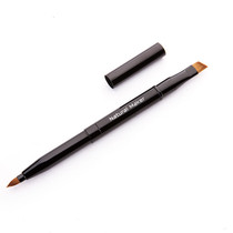 Natural Maker telescopic portable mouth red brushed eye line brushed eyebrow powder brushed with lid make-up brush
