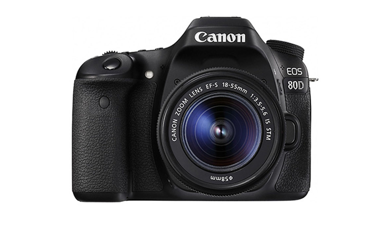 Kiến hoa sân khấu dàn dựng Canon Canon EOS 80D cấp nhập cảnh chuyên nghiệp HD máy ảnh kỹ thuật số SLR