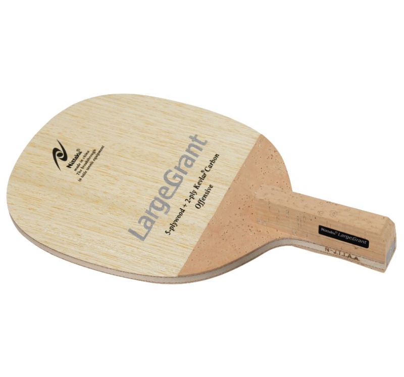 Nittaku Largegrant Corner-Shaped Carbon Cypress 6.6mm Offensive Japanese-Style Inverted Blade