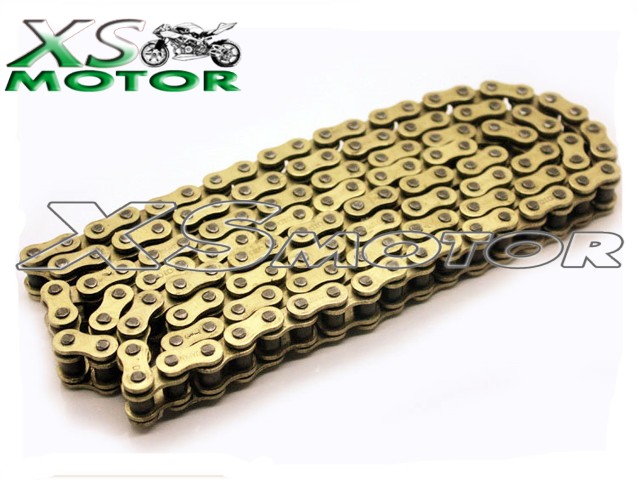 Motorcycle accessories gold chain 428 520 525 530 high quality oil seal chain tooth plate gold chain