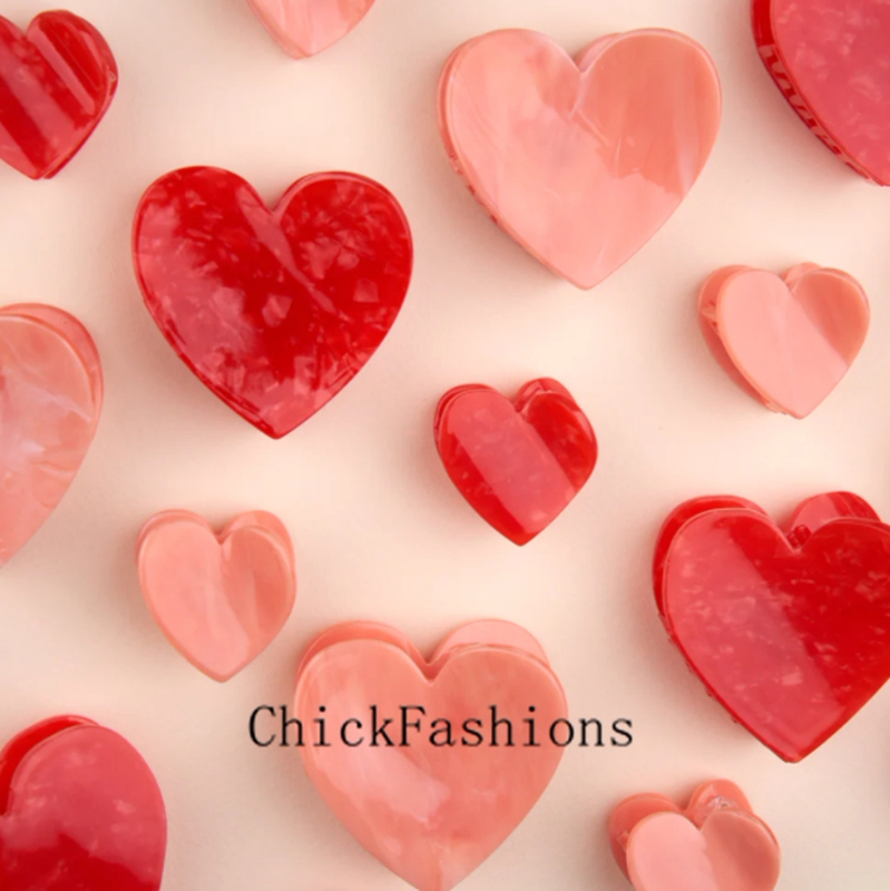 Imported French Coucou Suzette Heart-Shaped Strawberry Lemon Cherry Grape Radish Princess Hair Accessory