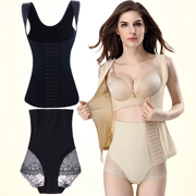 Phần mỏng thoáng khí khóa giảm bụng bụng eo chia cơ thể corset phù hợp với corset body hình đồ lót quần áo cơ thể