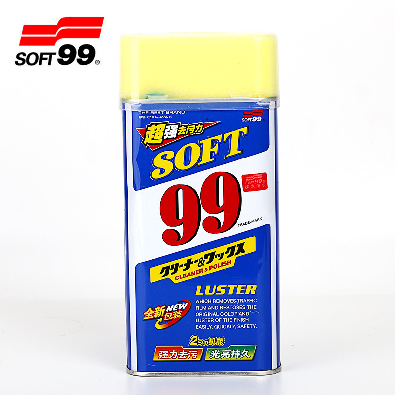 Japan SOFT99 glorious wax wax wax wax wax car wax wax car wax wash to dilute the wax wax