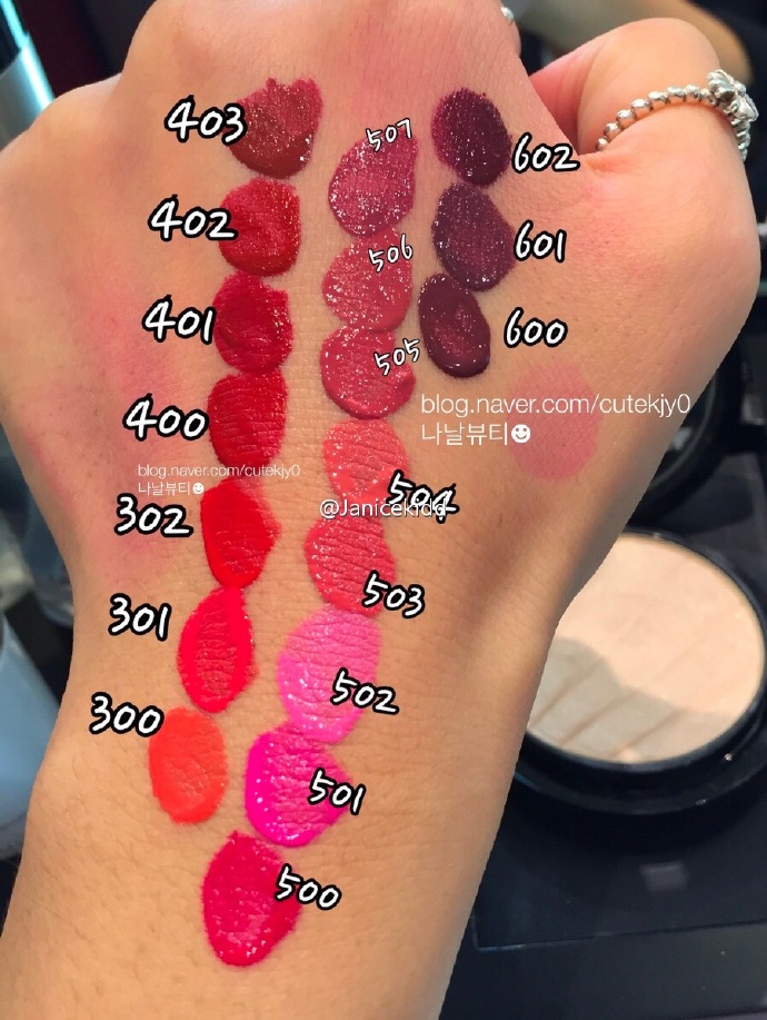 Bộ đếm chính hãng Armani chữ ký phiên bản giới hạn chubby nhung nhung mờ môi son bóng 506 504 405 - Son bóng / Liquid Rouge 	son bóng estee lauder pure color envy