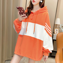 Age-reduced maternity womens clothing spring and autumn coats early and autumn outings womens foreign atmosphere pregnant mothers loose long sleeves