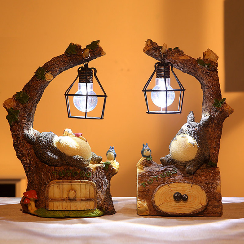 Creative Day Style Cartoon Cartoon Cat Little Nightlight Home Decoration Pendulum with a friend boy girl's birthday present
