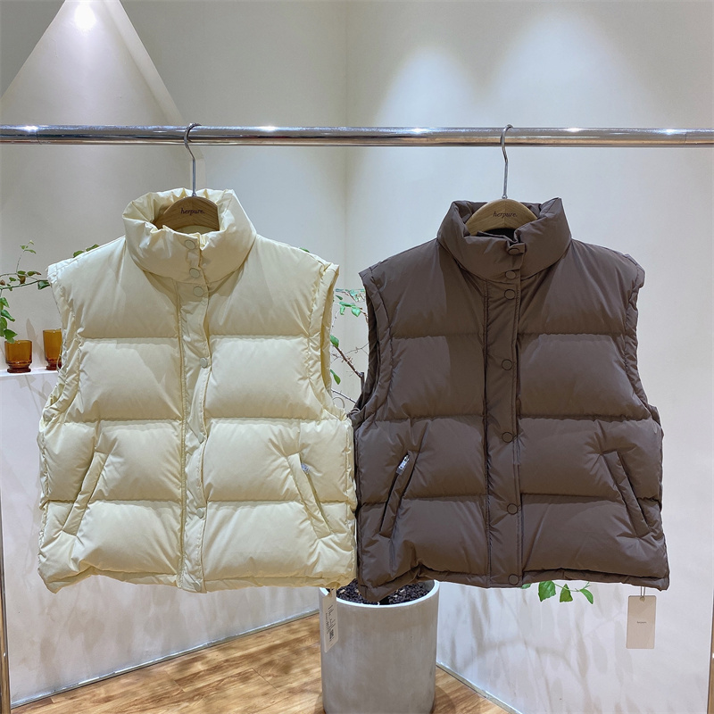 herpure 2022 Fashionable Line Down Feather Horse Clamp Woman Warm Cover S21463132