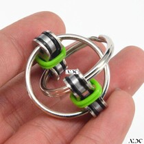 Key Ring Hand Spinner EDC Fidget Toy for Autism Spinner