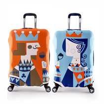 Trunk protective cover leather case trolley case cover 20 suitcase cover 28 dust cover 24 inch stretch and wear resistance