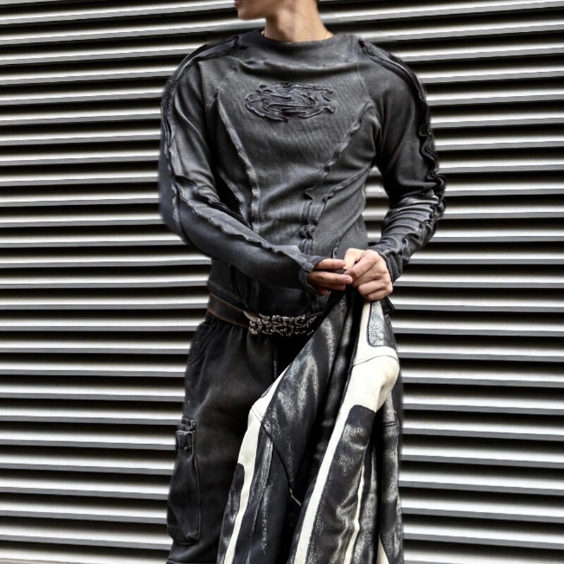 2026 Spring Hot Item: Multi-Cut, Three-Dimensional Structure Design That Instantly Transforms You into a Muscular Man, Stylish Men's Long-Sleeve Shirt