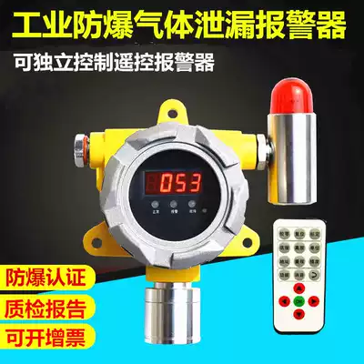 Independent control gas detection alarm Liquefied gas leakage sound and light alarm Independent control alarm monitor