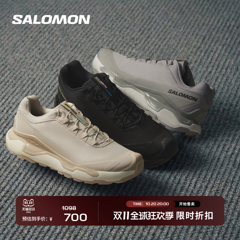Salomon Salomon's New Outdoor Shoes for Men and Women, Urban Functional Retro Casual Shoes, Sports Shoes Xc Edge