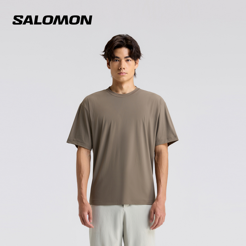 Salomon Salomon Unisex Comfortable Lightweight Short-Sleeved T-Shirt for Men and Women Pl Od Dry Ss Tee U