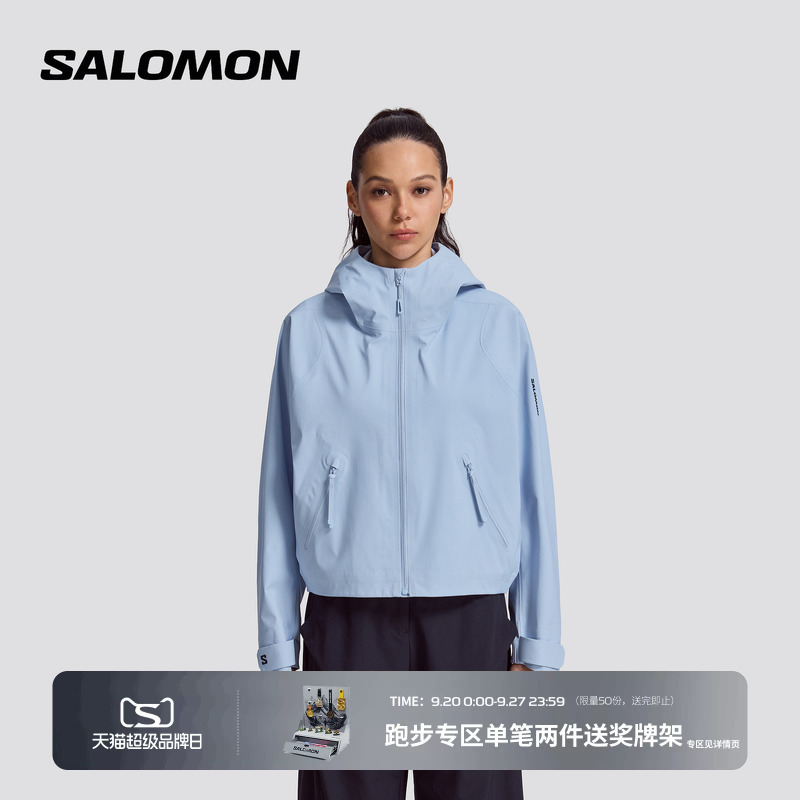 Salomon Salomon Outdoor Hiking Leisure Sports Women's Soft Shell Jacket Pl Iwd Wsp Jacket W Salomon Salomon Outdoor Hiking Leisure Sports Women's Soft Shell Jacket Pl Iwd Wsp Jacket W