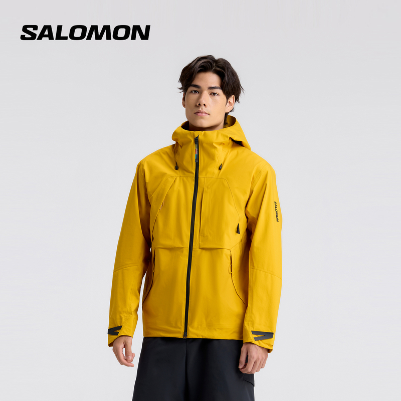 Salomon Salomon Outdoor Mountaineering Hiking Men's Waterproof Jacket Pl Od 3L Shell Jkt m