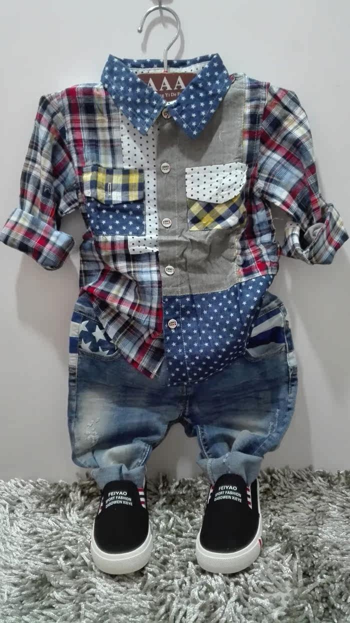 Chemise garcon à manche longue - Ref 2078197 Image 8