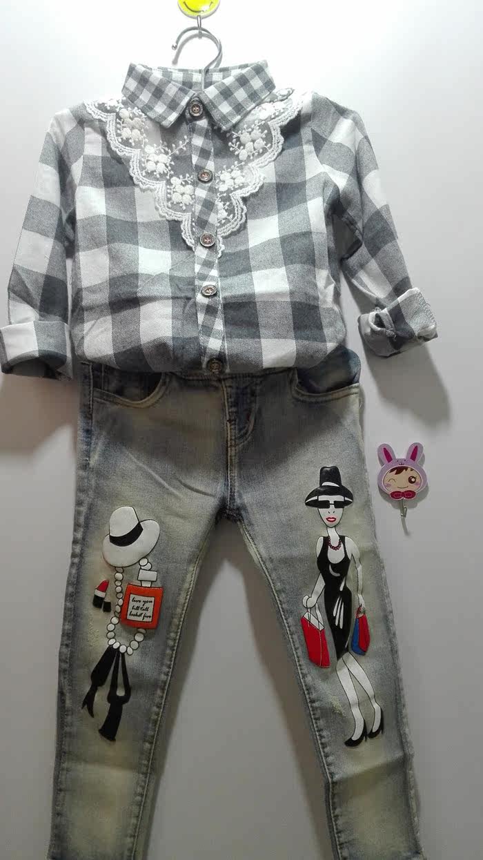 Chemise fille à manche longue - Ref 2087488 Image 8