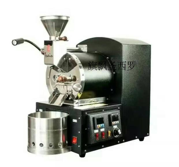 ET-300 Automatic filter tobacco patented Taiwan E-train locomotive coffee bean baking machine 300g roaster