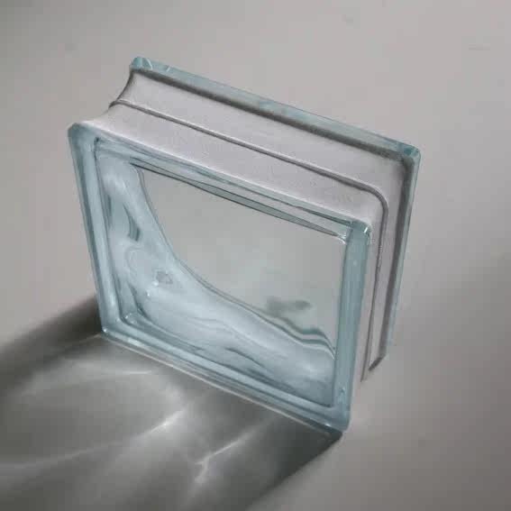 190 * 190 * 95MM crystal warmist clouds glass brick thickened glass brick