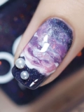 Звездное небо, лак для ногтей, Россия