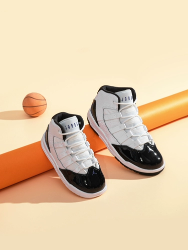 Nike, air jordan, детские износостойкие баскетбольные кроссовки для мальчиков для отдыха, подходят для подростков