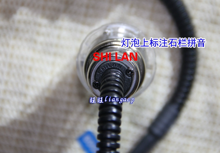 Đích thực hàng rào đá bóng đèn Xenon H6 đu góc bulb xe máy Xenon bulb 55W35W12V đèn pha sửa đổi HID